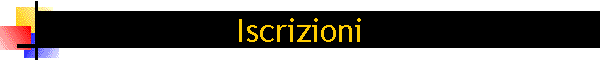 Iscrizioni